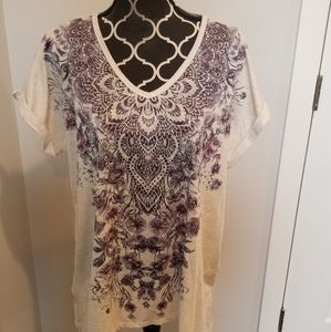 Style & Co Tee with Front Design